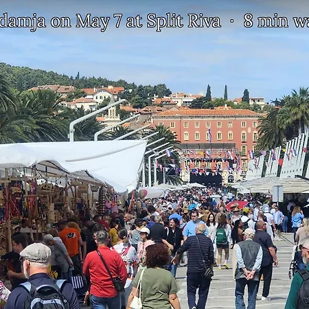 Quiet - 5 Min Walk To Old Town And Bacvice Lejlighed Split